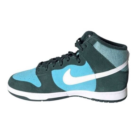 NIKE Dunk High SE \'Athletic Club-Pro Green\' Sneakers Size 11 main image 4